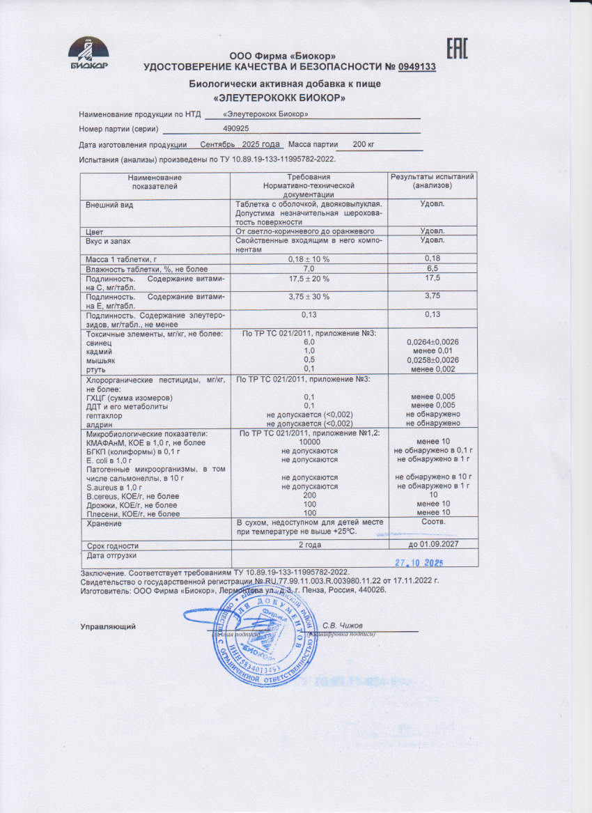 Паспорт №092025
